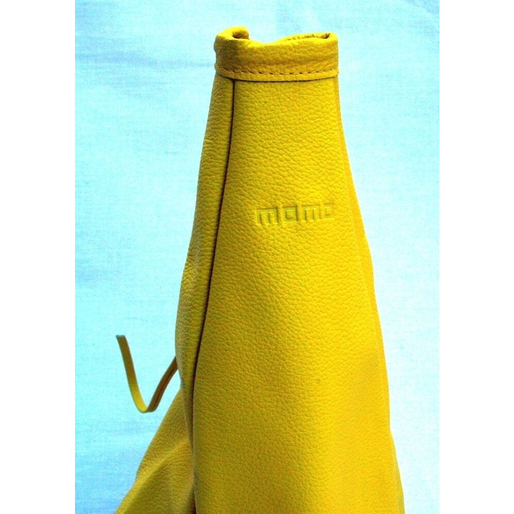Momo Yellow Leather Shift Boot