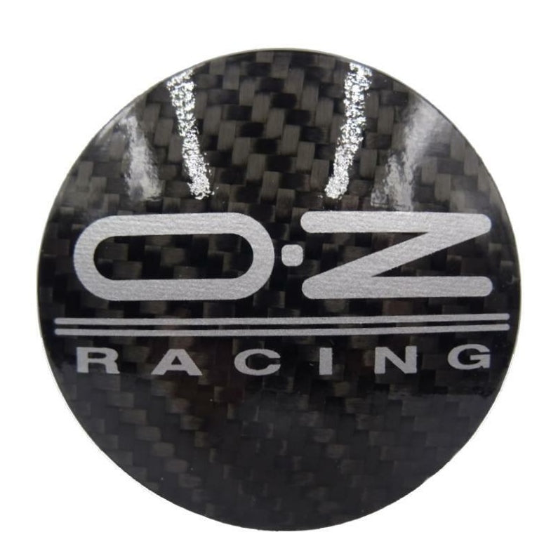 OZ Racing Carbon Black Wheel Cap Set