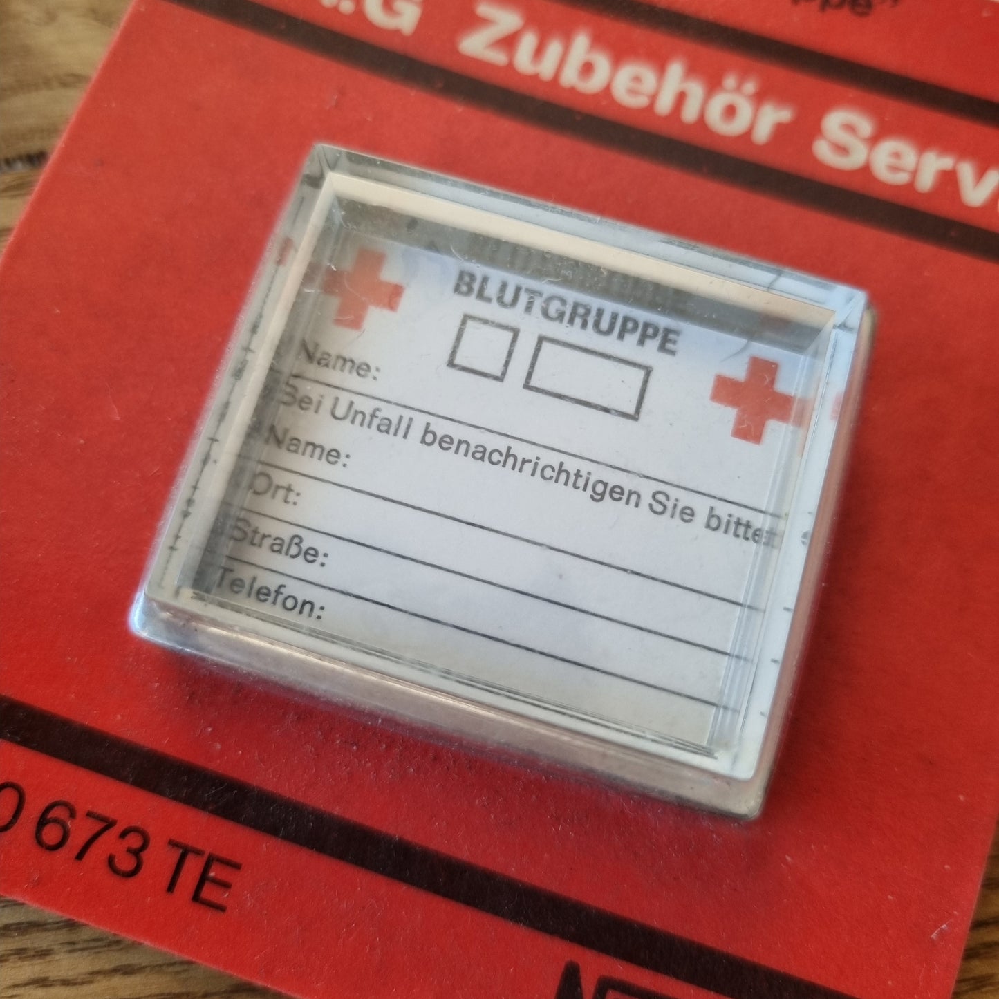 Personal Info Badge