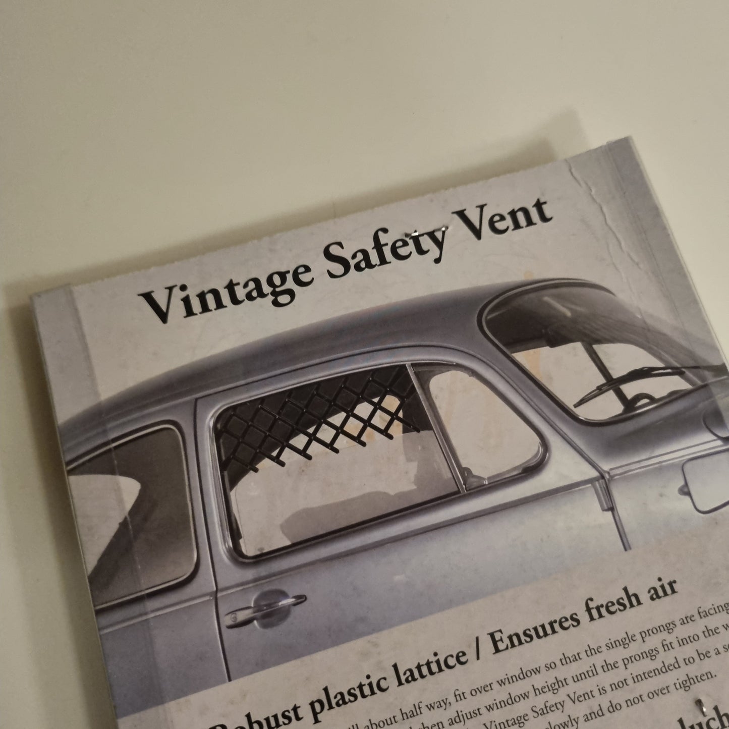 Vintage Safety Vent Set (2 Pieces)