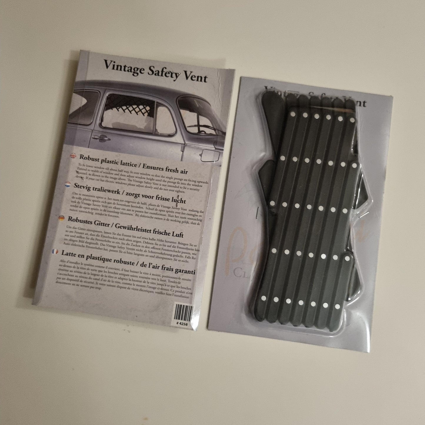 Vintage Safety Vent Set (2 Pieces)