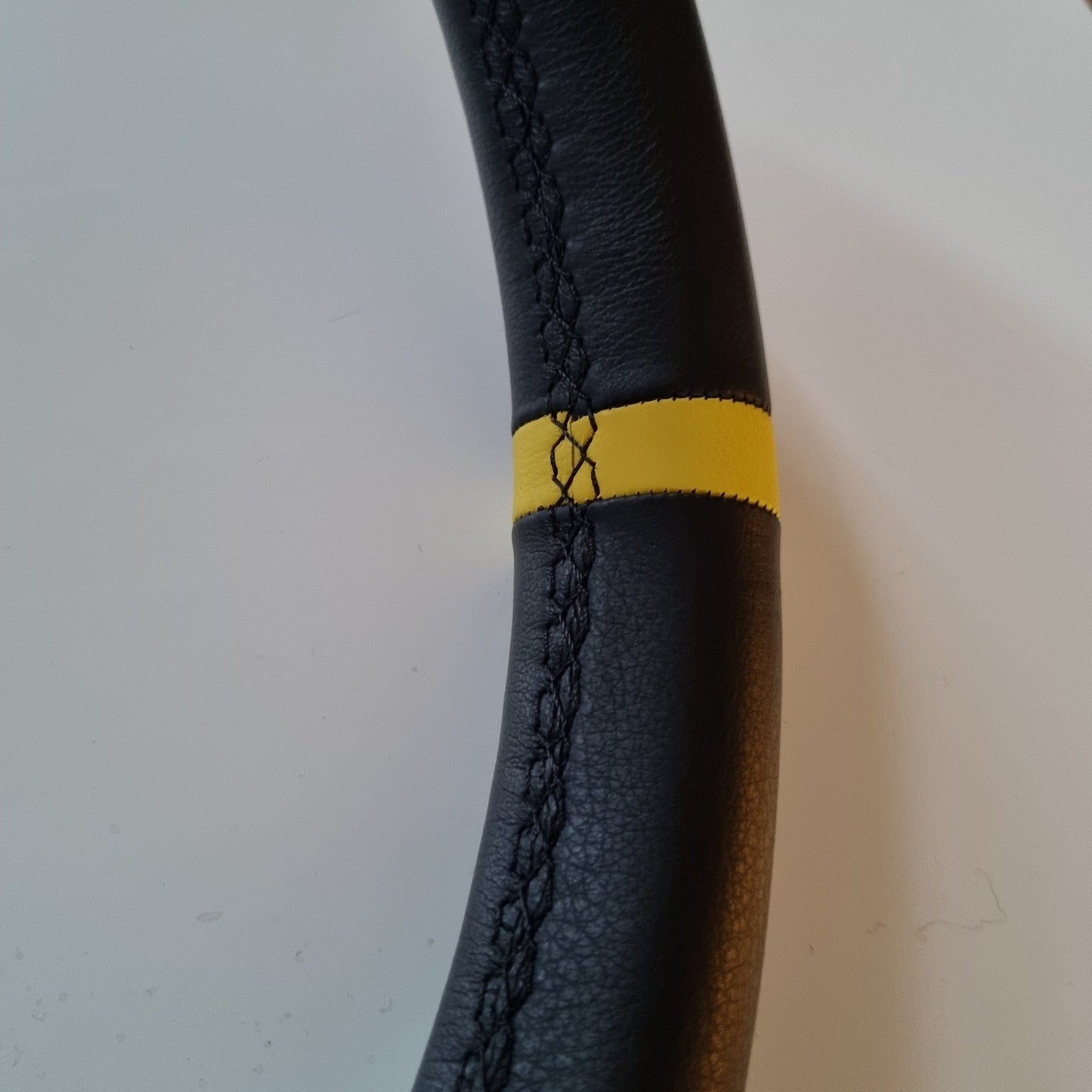 Poli Racing By SELM Yellow/Black Steering Wheel