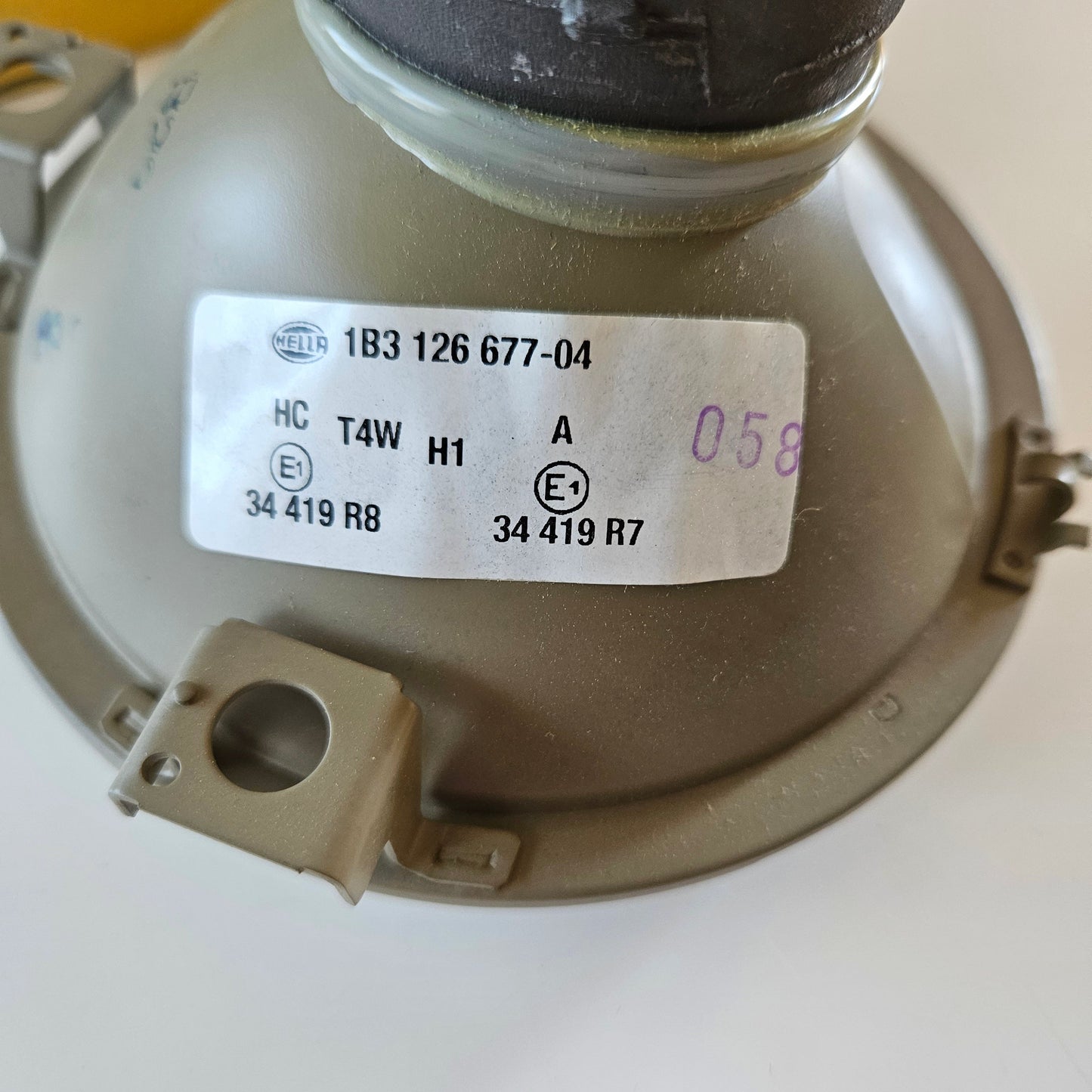 BMW E30 Hella Headlight Right side