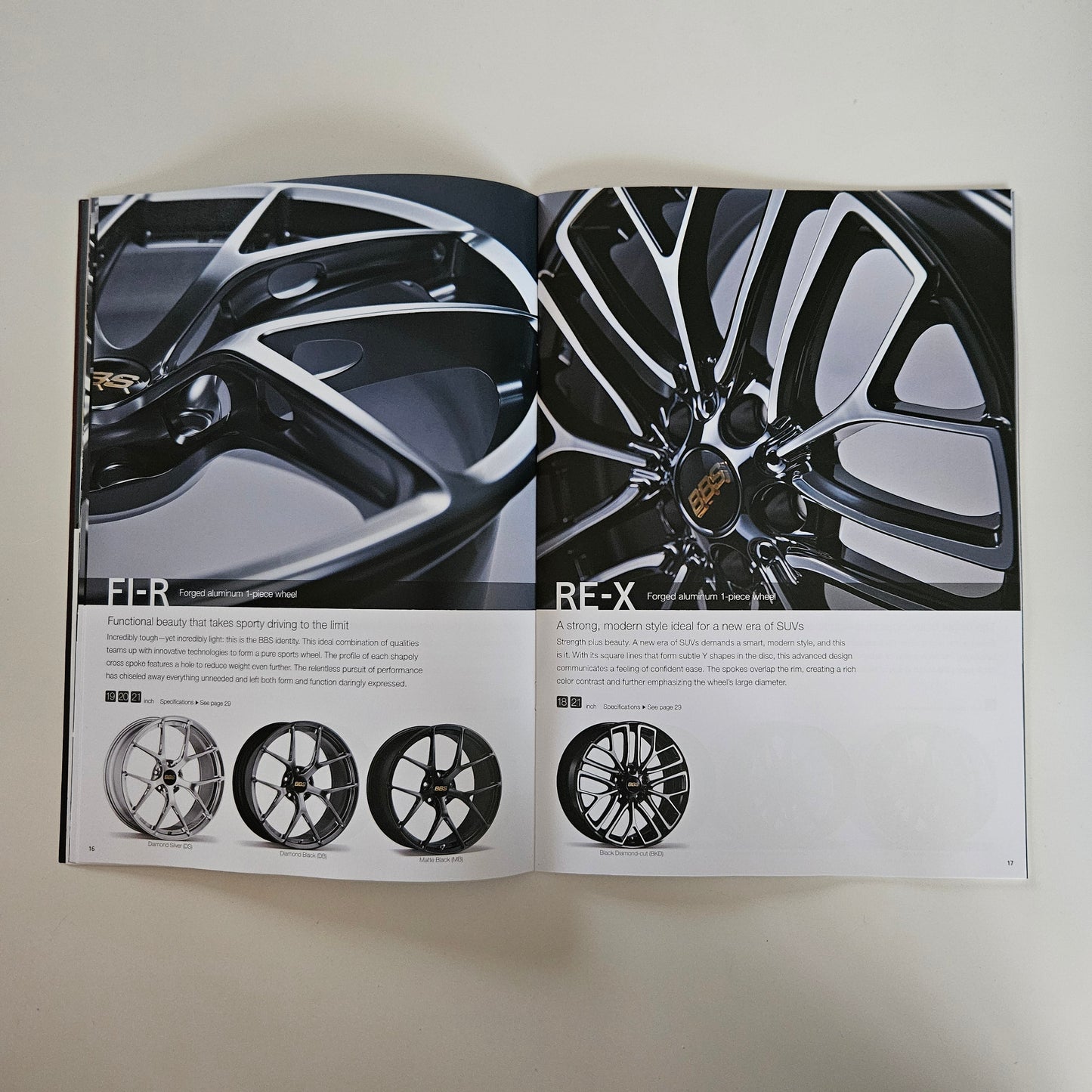 BBS Japan Forged Wheel Brochure