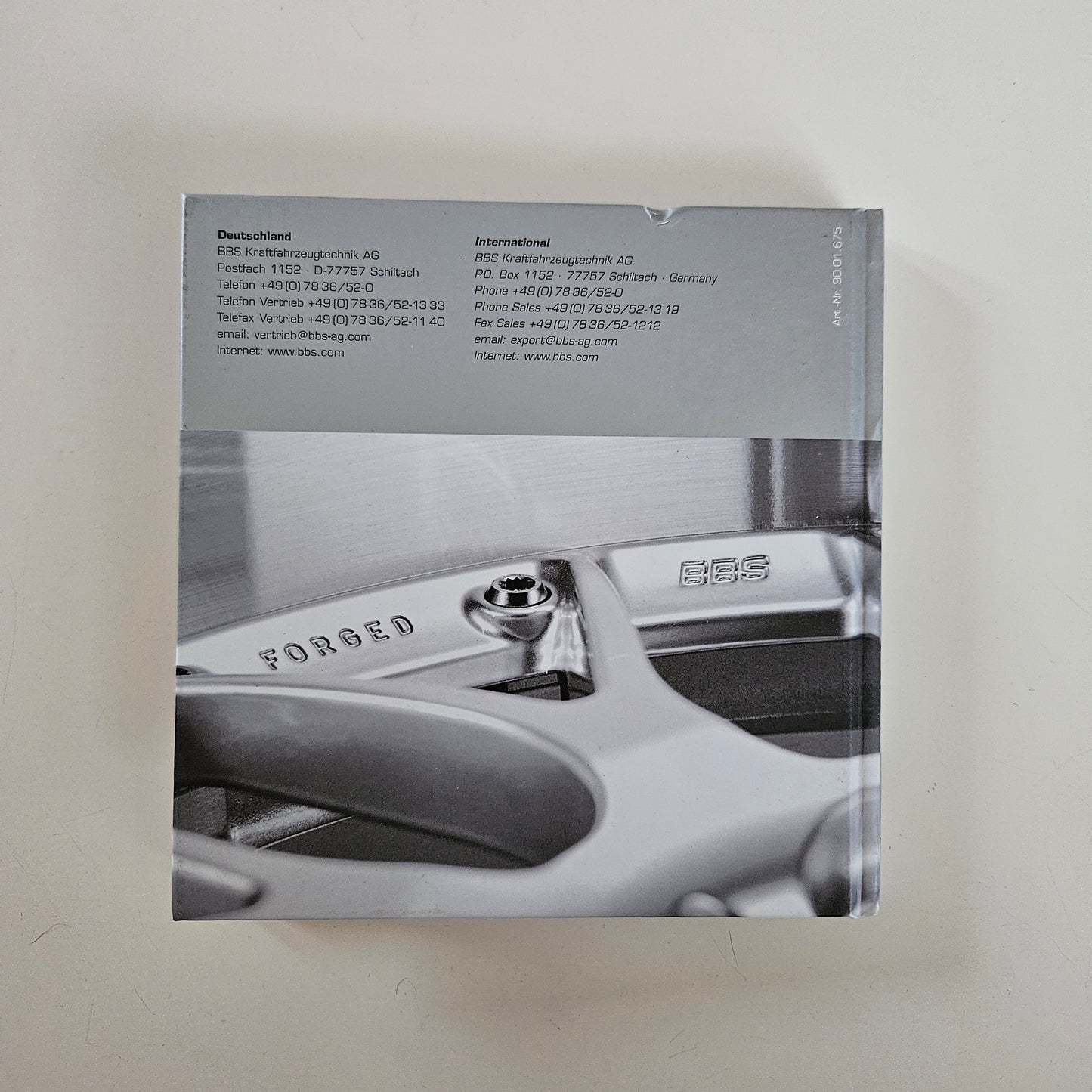 BBS Motorsport Exclusive Line Small Book