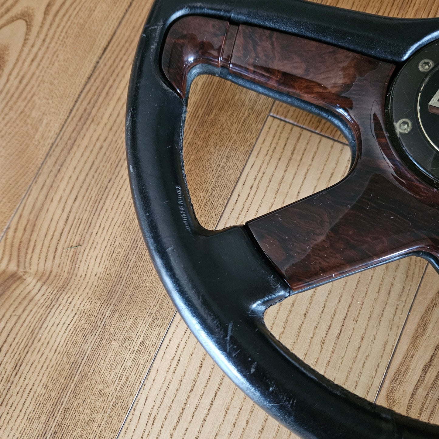 BBS "Briar Wood" Four Spoke Spoke Steering Wheel