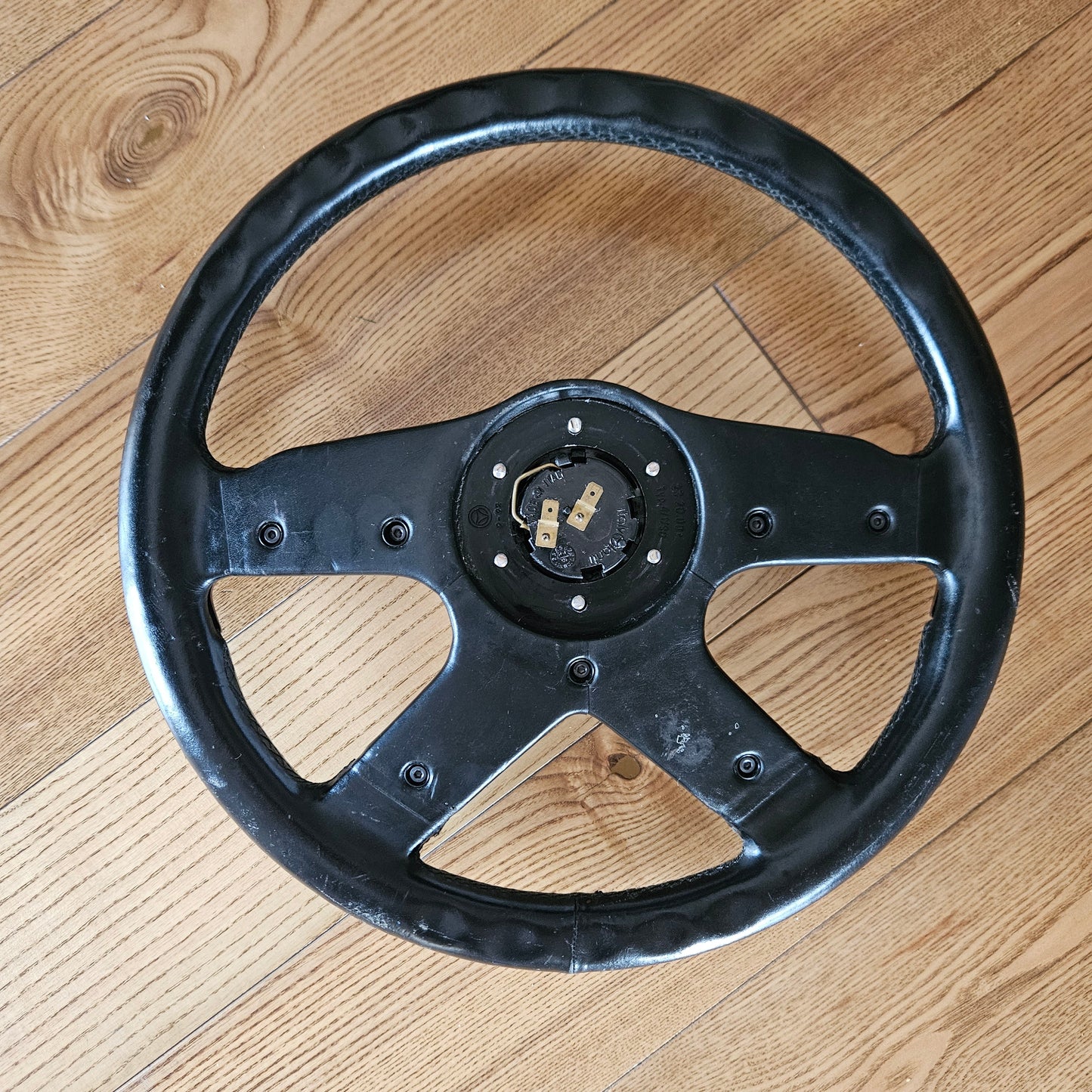 BBS "Briar Wood" Four Spoke Spoke Steering Wheel