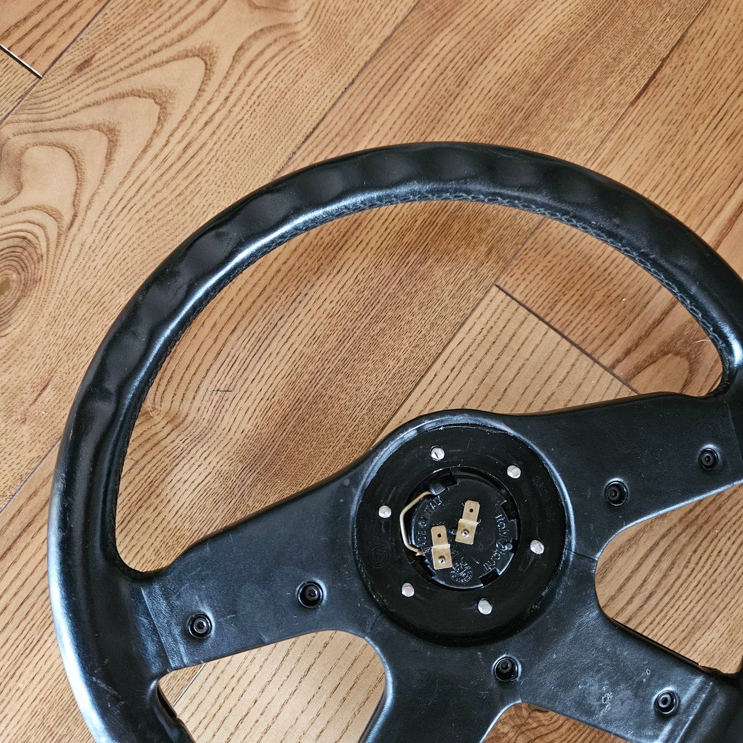 BBS "Briar Wood" Four Spoke Spoke Steering Wheel
