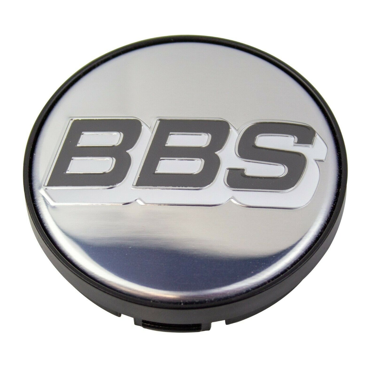 BBS Silver/Black Wheel Cap Set 56mm