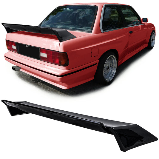 BMW E30 Evo Sport Look Spoiler Gloss Black