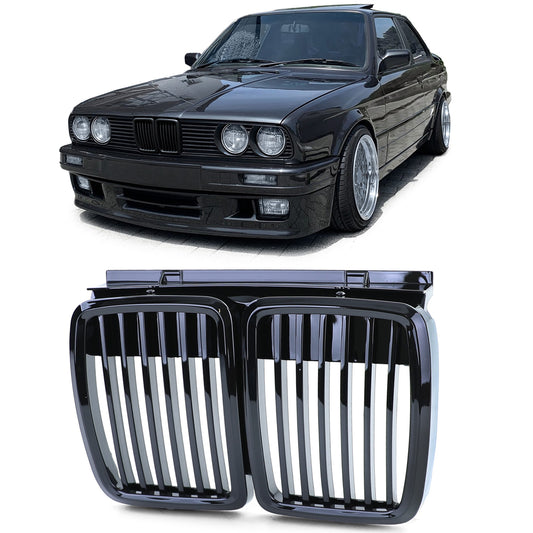 BMW E30 Front Grill Gloss Black (82-94)