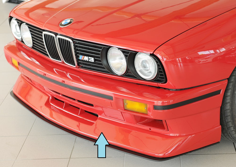 BMW E30 M3 Front Spoiler Lip Rieger Tuning
