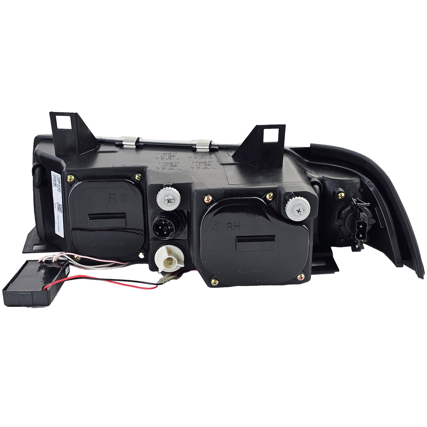 BMW E36 CCFL Smoked Angel Eye Headlight Set Coupe + Cabrio