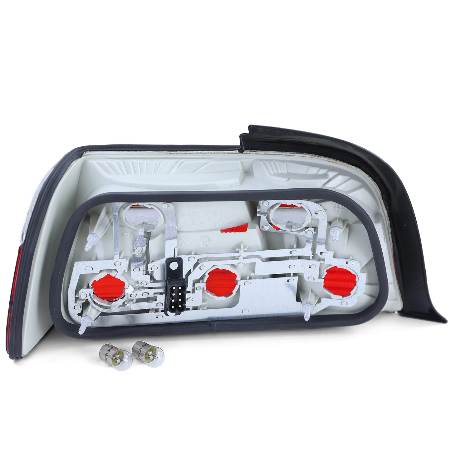 BMW E36 Clear Red Tail Light Set (90-99)