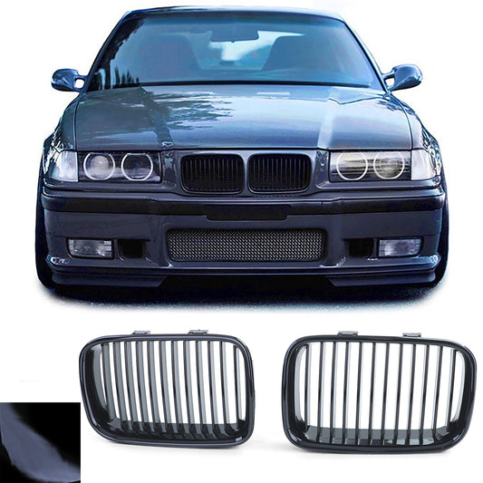 BMW E36 Front Grill Gloss Black (Facelift 96-99)