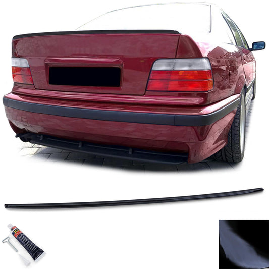 BMW E36 Rear Spoiler Lip Gloss Black (90-98)