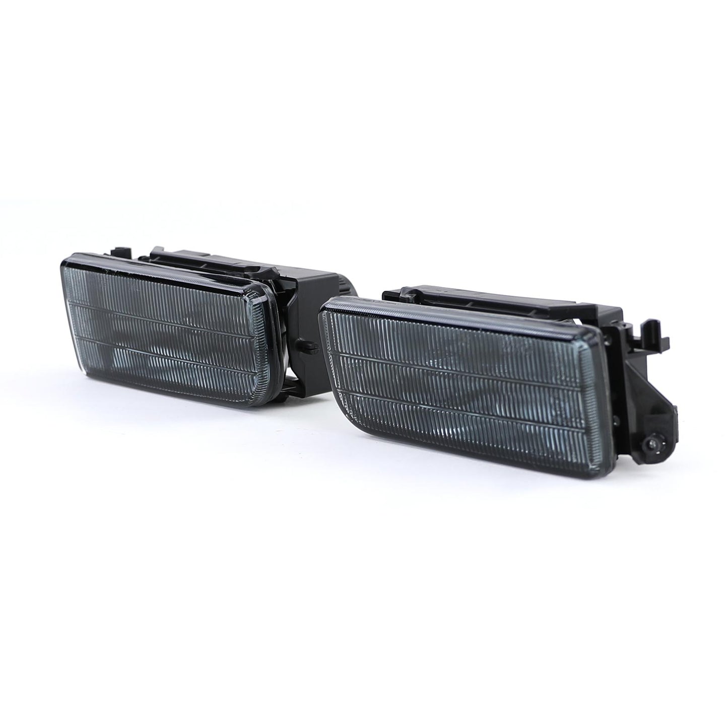 BMW E36 Smoked Fluted Glass Fog Light Set (90-99)