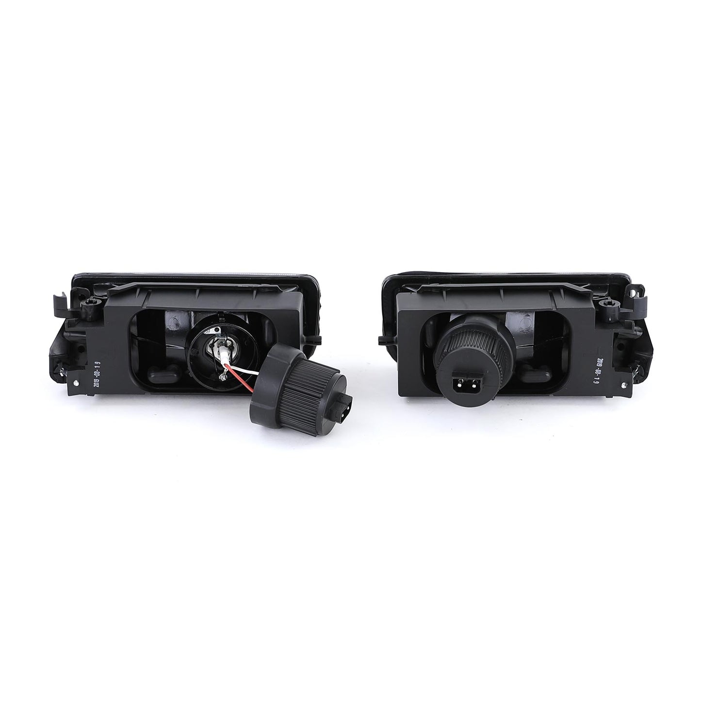BMW E36 Smoked Fluted Glass Fog Light Set (90-99)