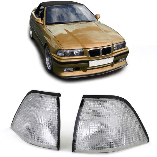 BMW E36 White Turn Signal Set (Coupe + Cabrio)
