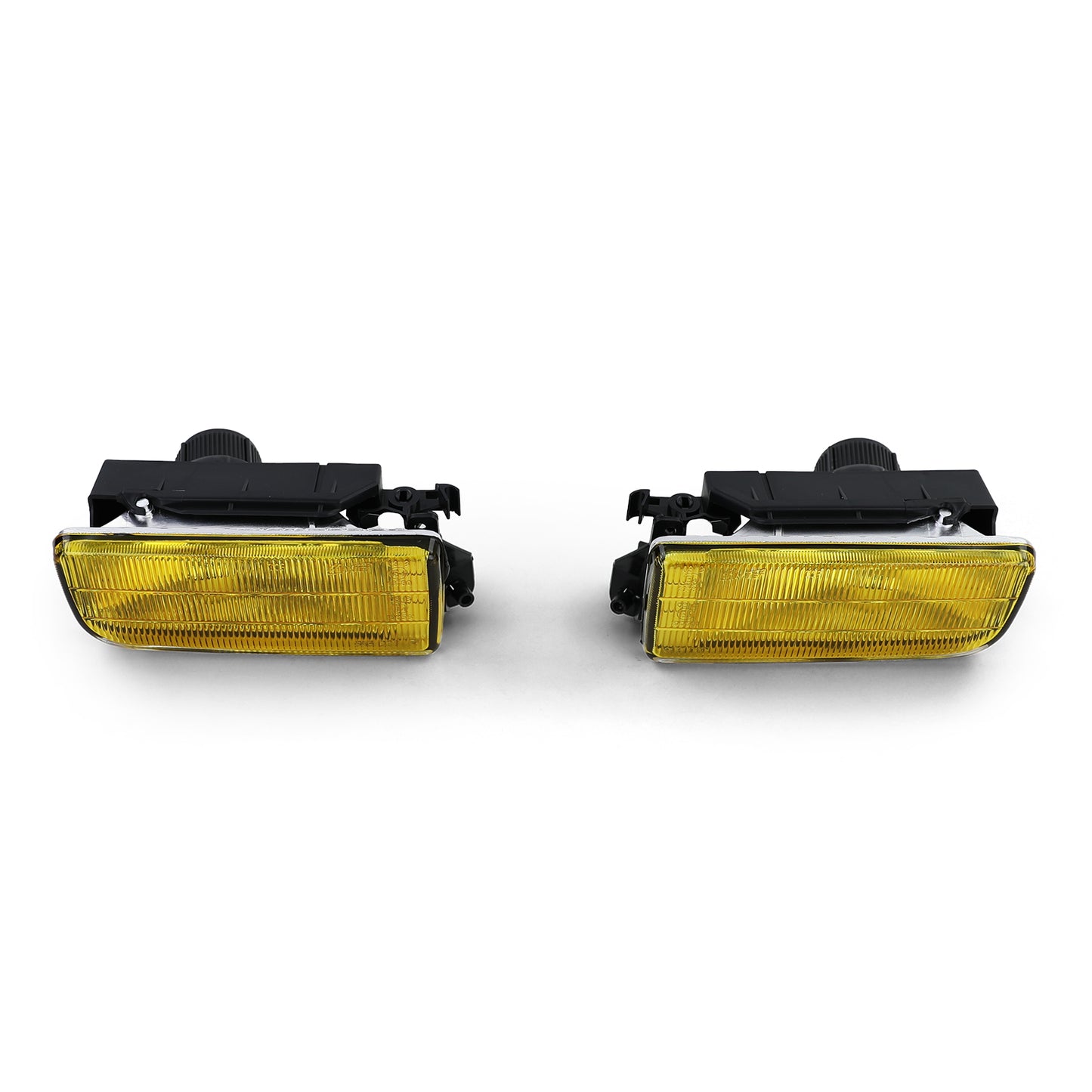 BMW E36 Yellow Fluted Glass Fog Light Set (90-99)