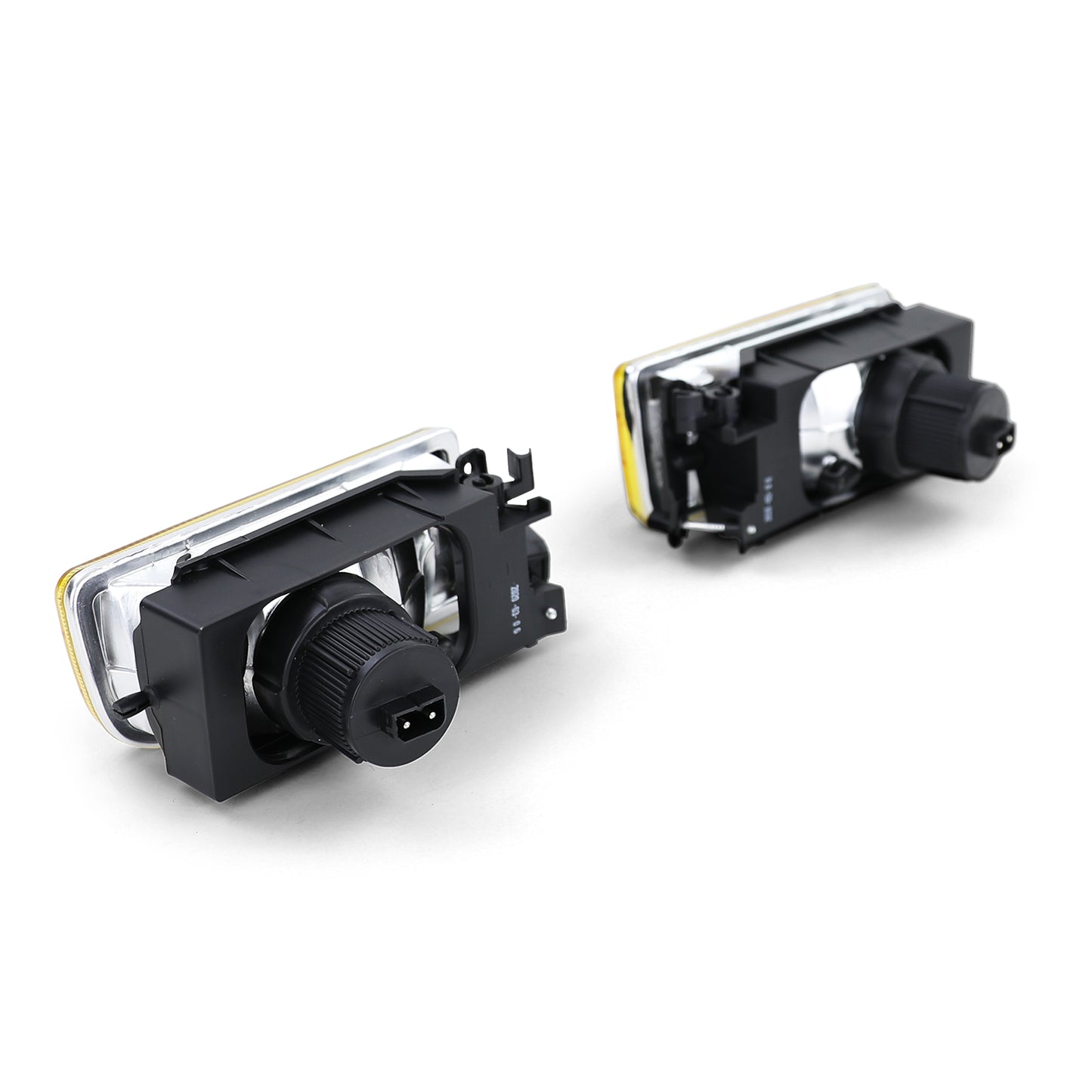 BMW E36 Yellow Fluted Glass Fog Light Set (90-99)