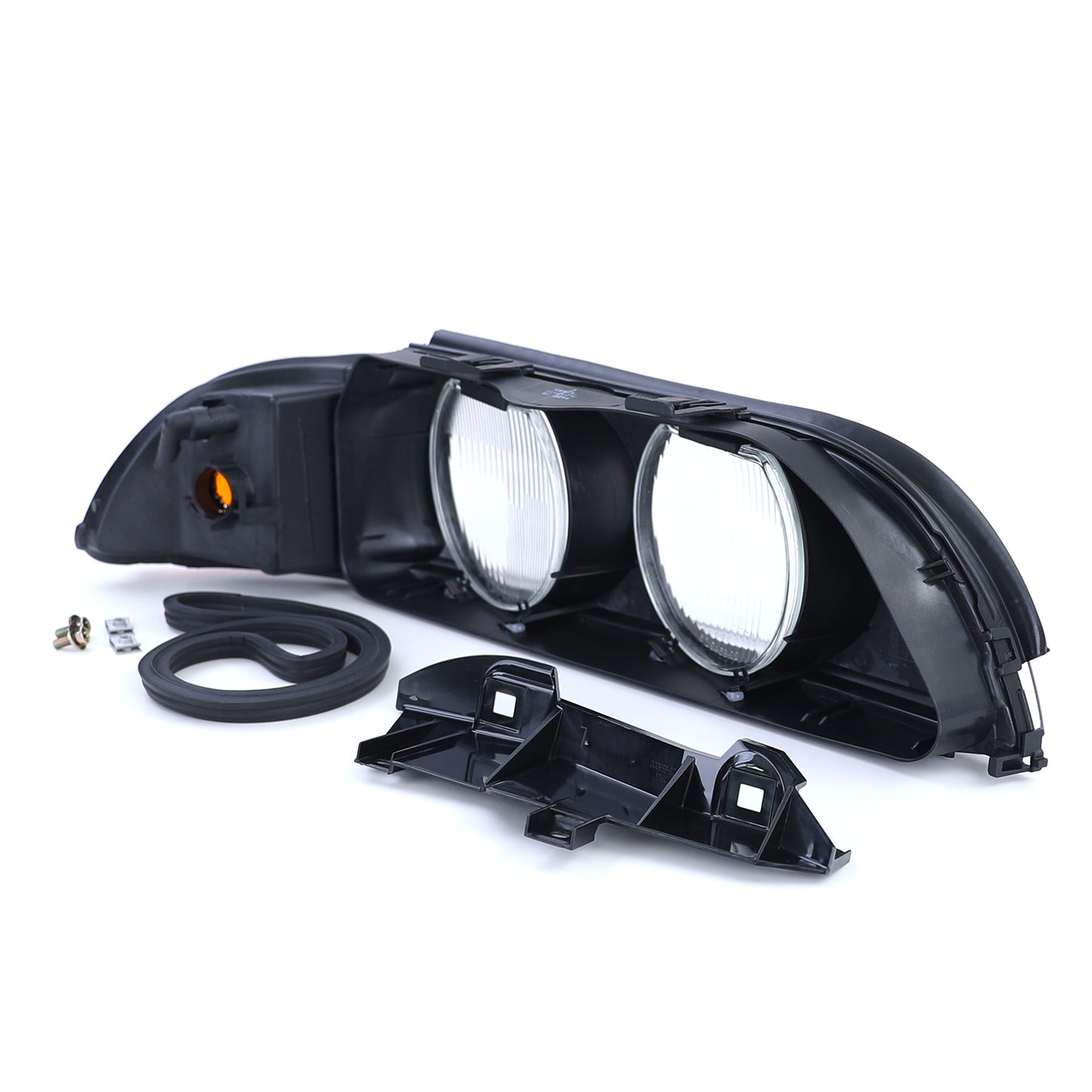 BMW E39 Left Halogen Headlight Replacement Lens (95-04)