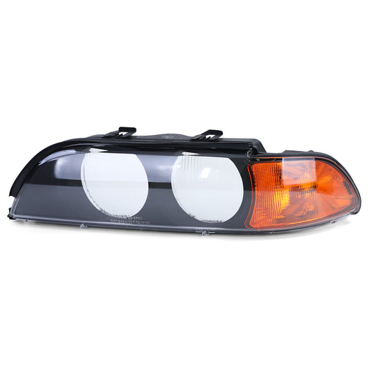 BMW E39 Left Halogen Headlight Replacement Lens (95-04)