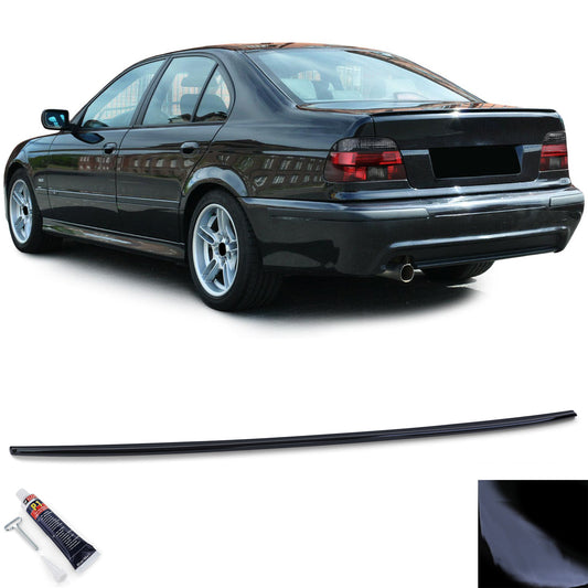 BMW E39 Rear Spoiler Lip Gloss Black (95-03)