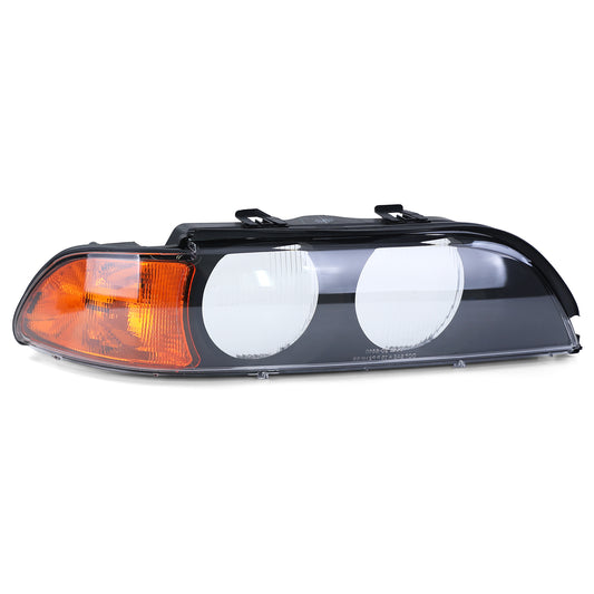 BMW E39 Right Halogen Headlight Replacement Lens (95-04)