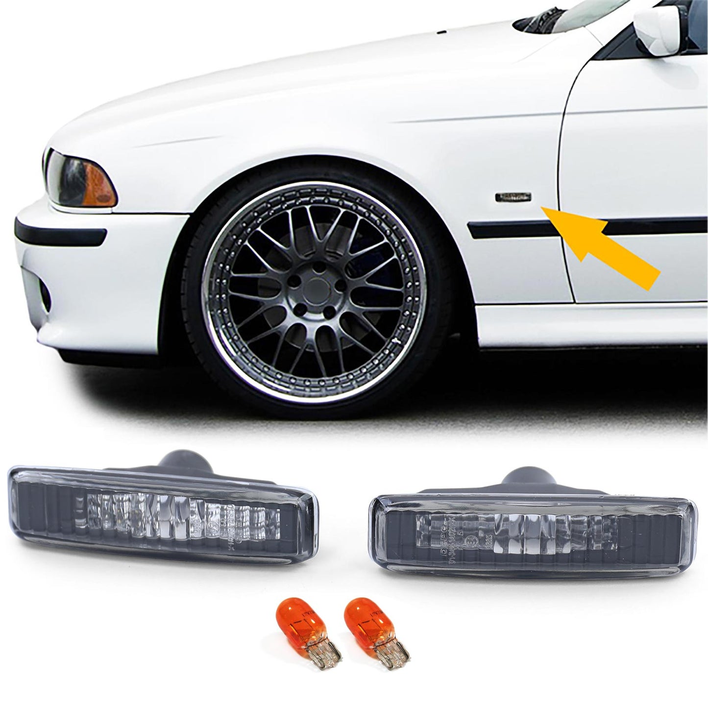 BMW E39 Smoked Blinker Set (95-03)