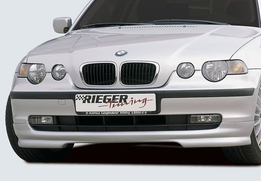 BMW E46 Compact Front Bumper Lower Extension Rieger Tuning