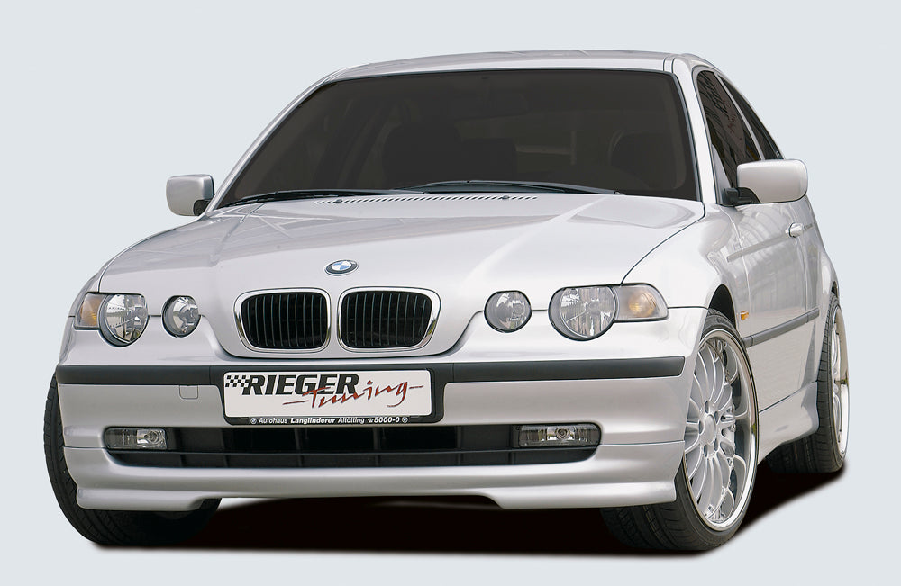 BMW E46 Compact Front Bumper Lower Extension Rieger Tuning