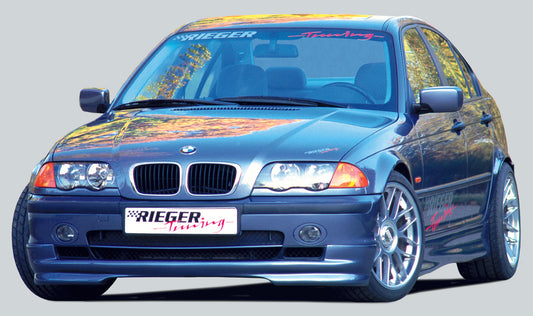 BMW E46 Front Bumper Lower Extension Rieger Tuning
