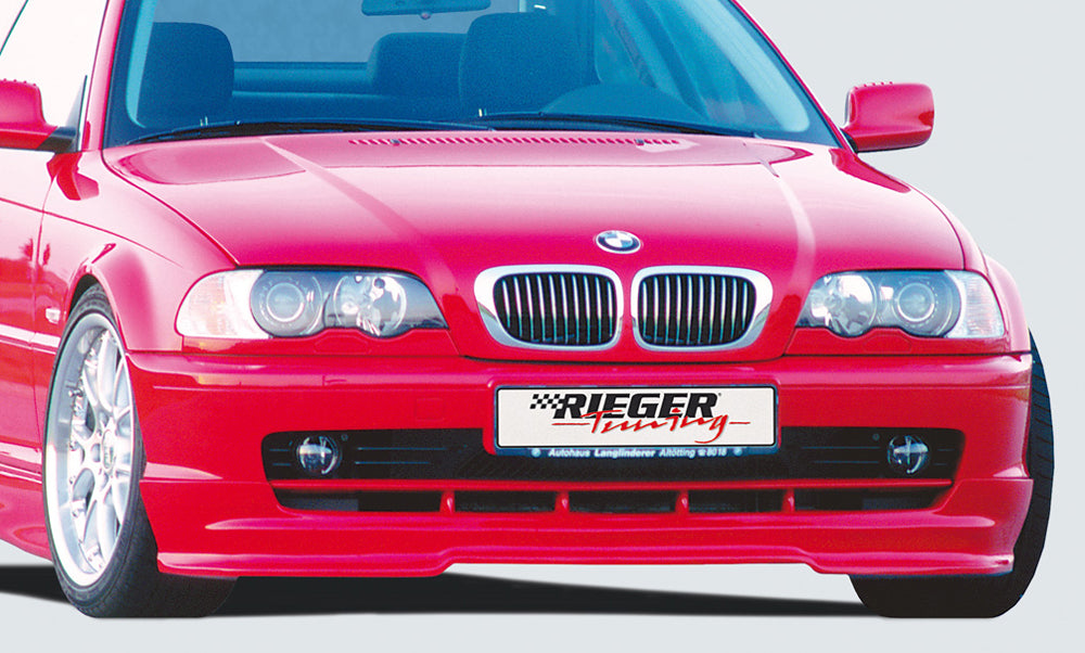 BMW E46 Front Bumper Lower Extension Rieger Tuning