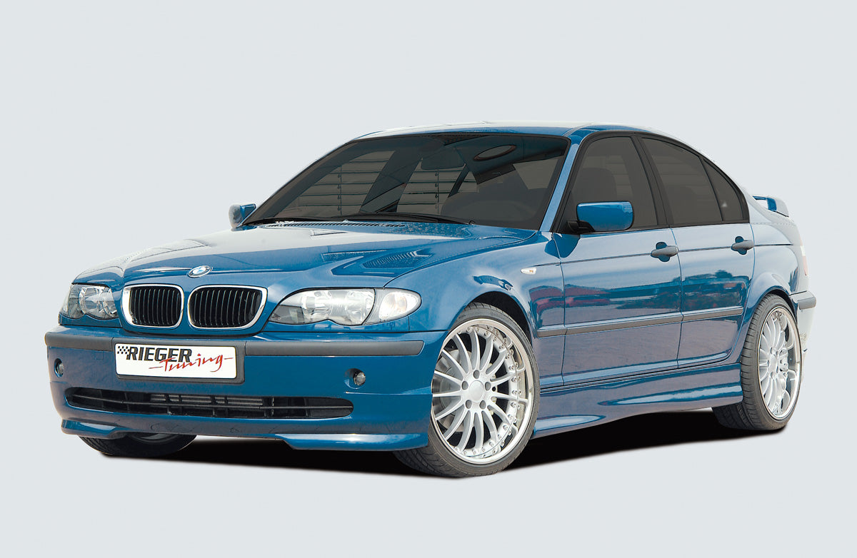BMW E46 Front Bumper Lower Extension Rieger Tuning
