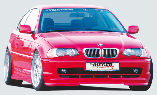 BMW E46 Front Bumper Lower Extension Rieger Tuning