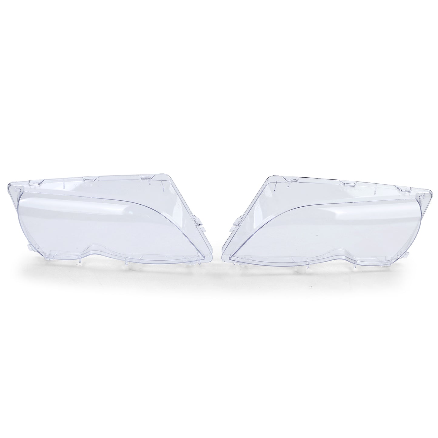 BMW E46 Headlight Replacement Lens Set (Facelift 01-05)
