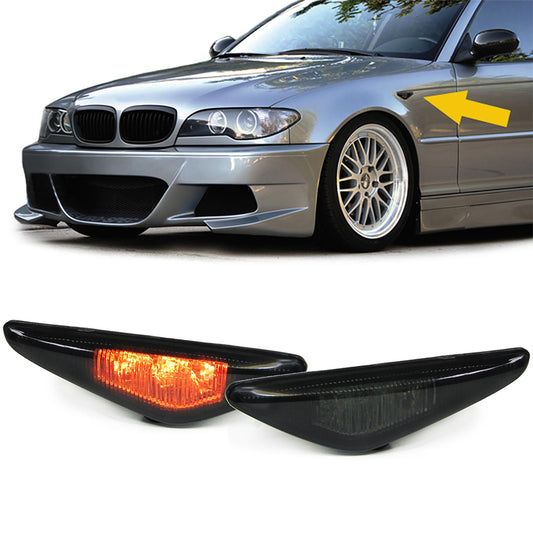 BMW E46 LED Smoked Blinker Set Coupe+Cabrio (03-07)