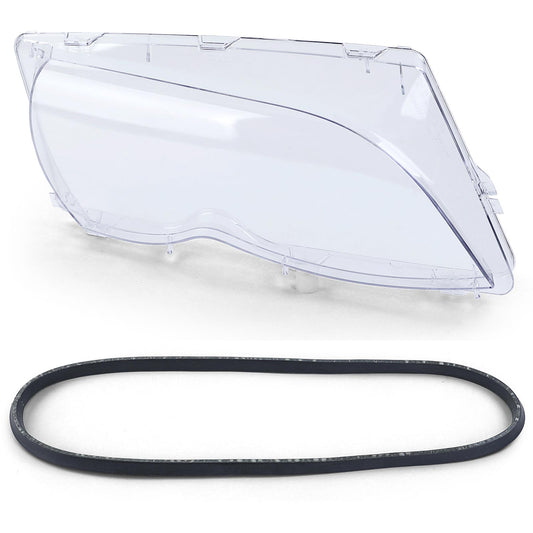 BMW E46  Right Headlight Replacement Lens (Facelift 01-05)