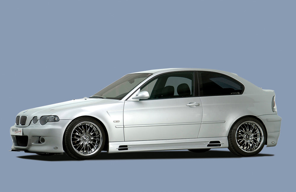 BMW E46 Side Skirt Set Rieger Tuning (Not For Touring)