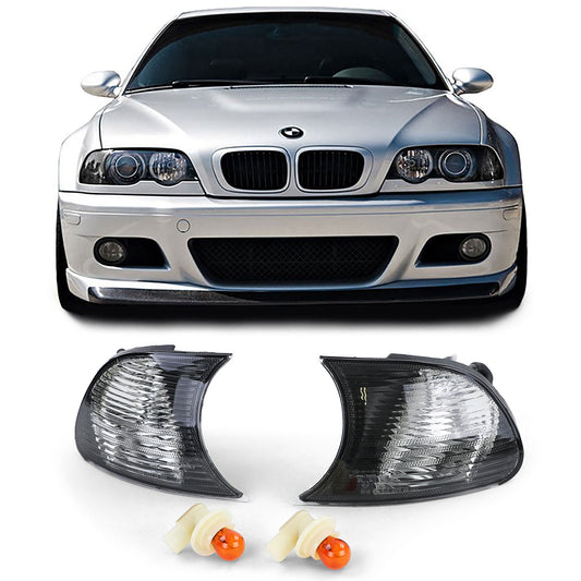 BMW E46 Smoked Turn Signal Set Coupe + Cabrio (98-01)