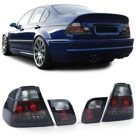 BMW E46 Smoked Tail Light Set (98-01)
