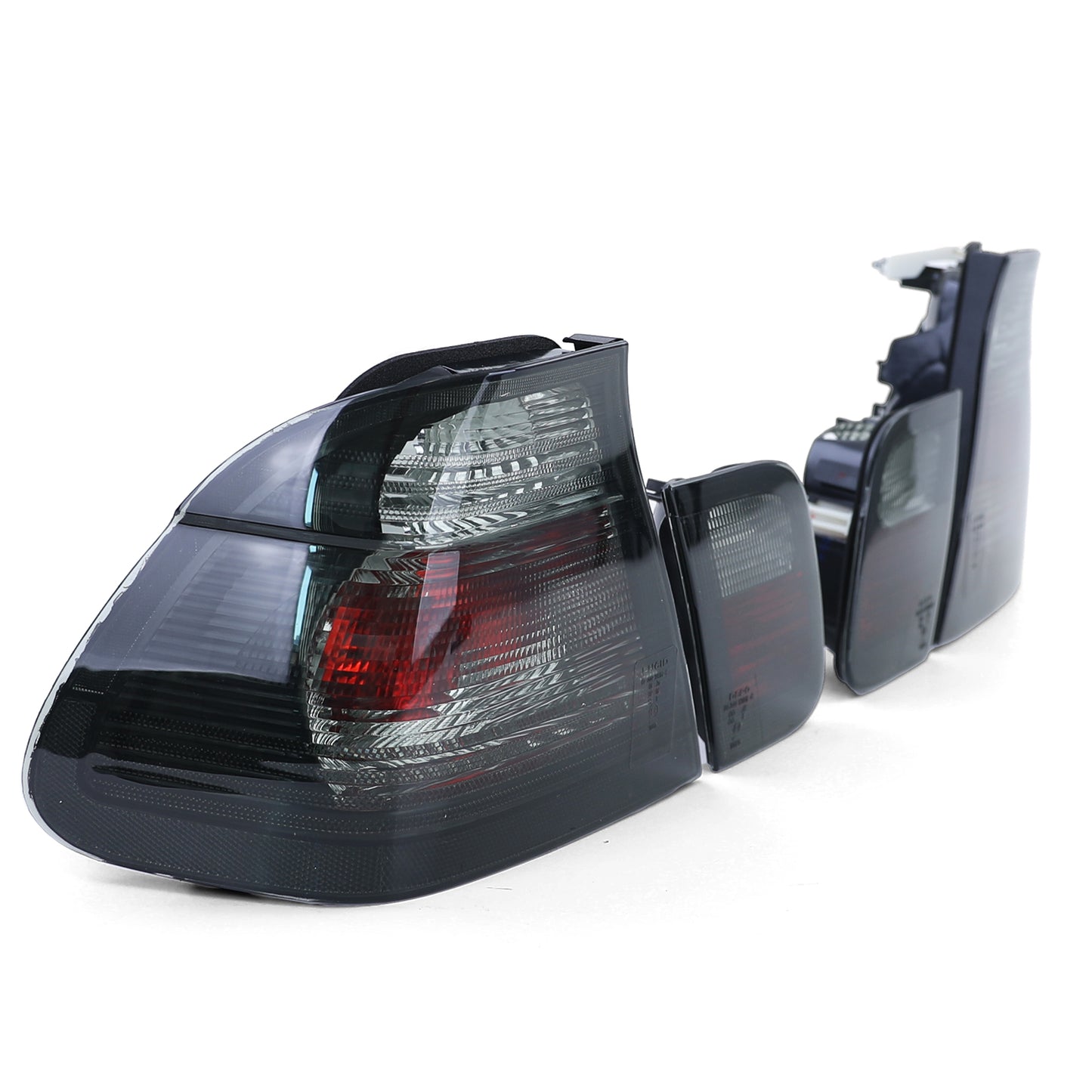 BMW E46 Smoked Tail Light Set (98-01)