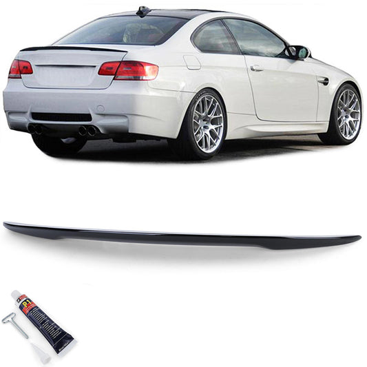 BMW E92 Rear Spoiler Gloss Black Coupe (06-13)