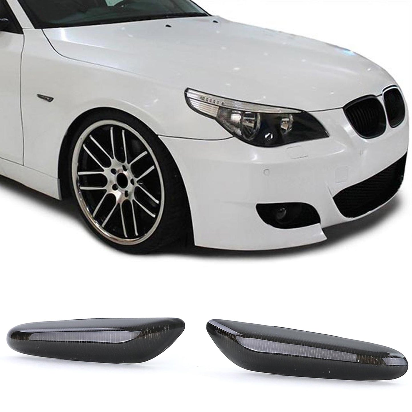 BMW E60/E61 Smoked LED Blinker Set (03-10)