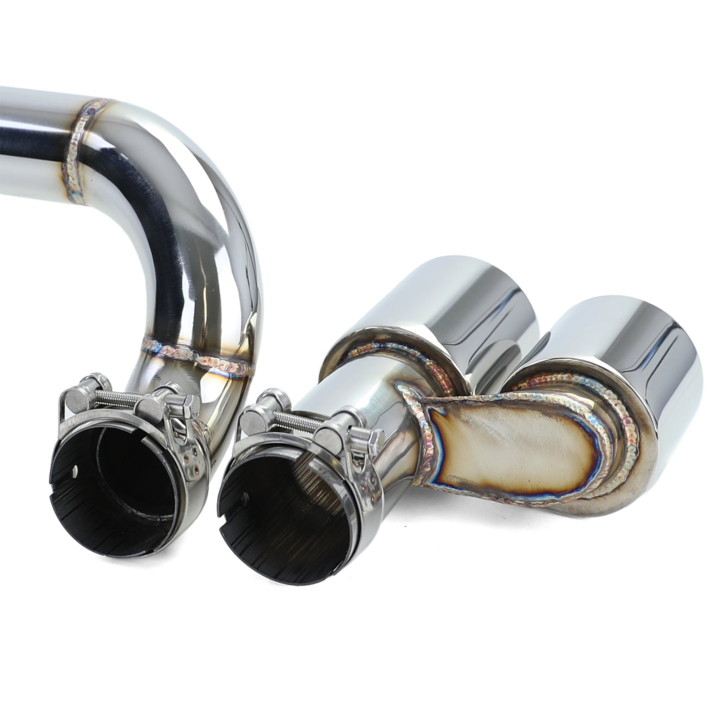 BMW E90/E91 Dual Exhaust Pipe Set Staineless Steel (05-12)
