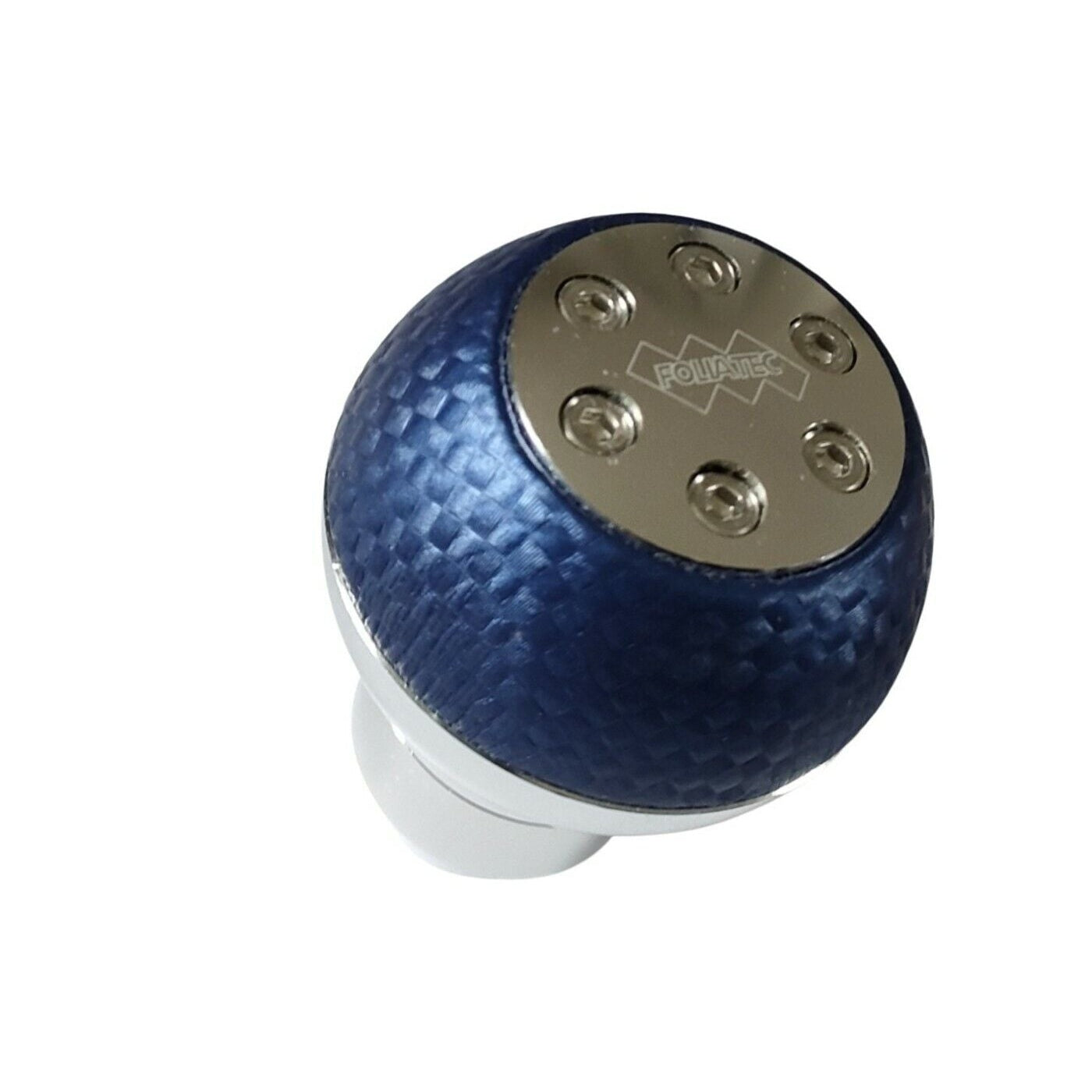 Foliatec Tuning Blue Fiber Alu Shift Knob