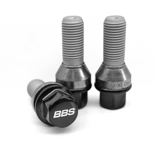 Original Black BBS Lug Bolt Set M14x1.5x33 (20x Pieces)