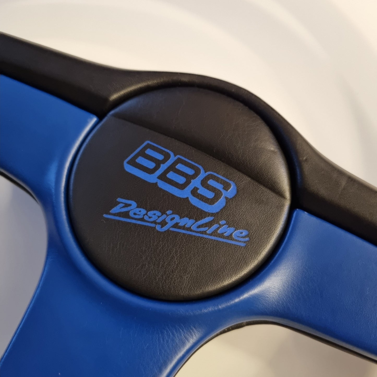 Blue BBS Designline Steering Wheel