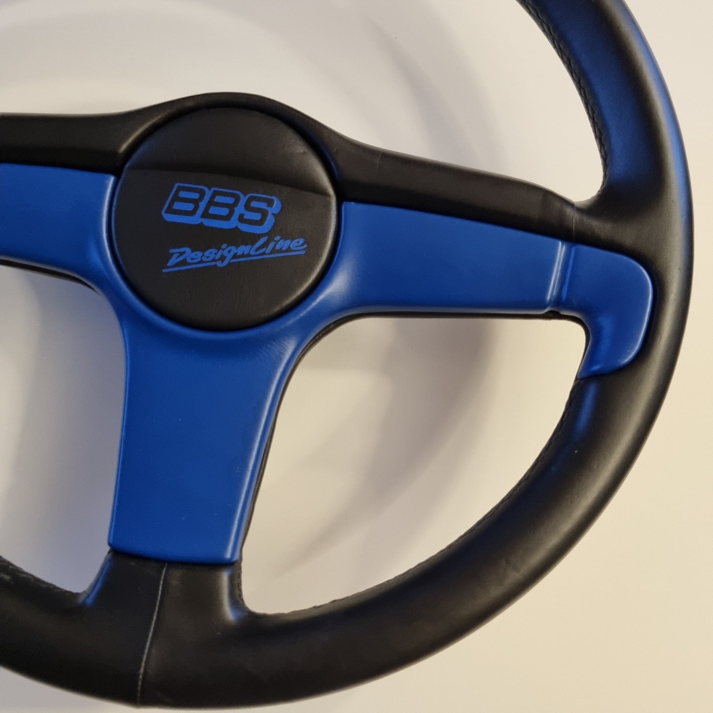 Blue BBS Designline Steering Wheel